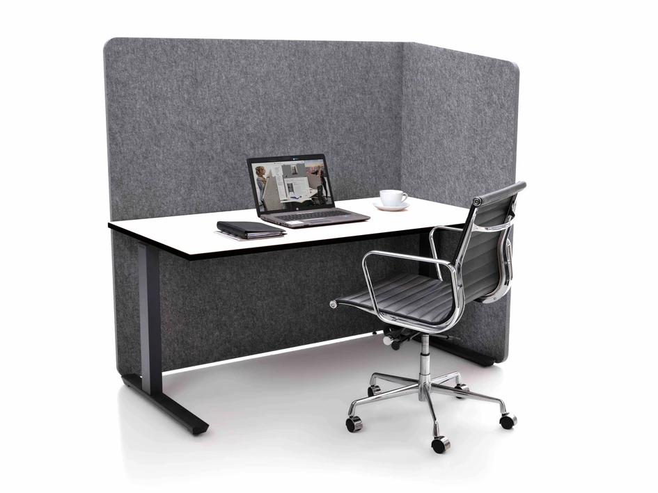 The North Rhine-Westphalian company Recytex not only produces nonwovens, but also highly effective acoustic solutions under the brand name silent.office.wall®