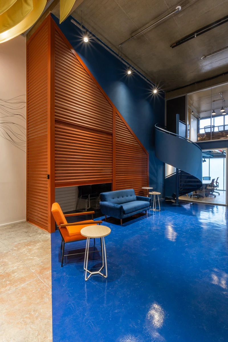 The use of colour on new office space projects | Architonic