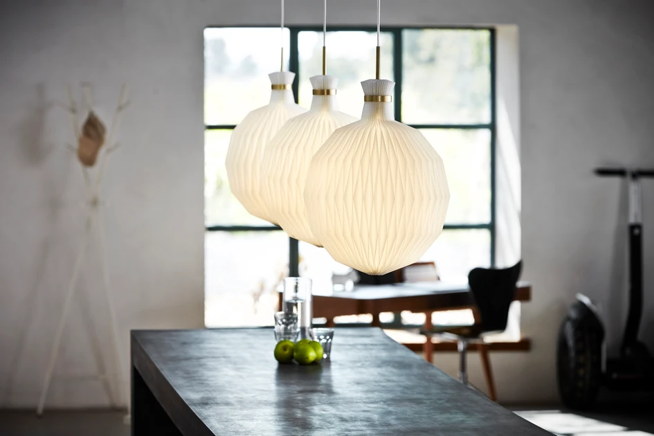 Masters of timeless Danish lighting design, Le Klint, will showcase new and classic pieces in conjunction with lighting specialists Ameico