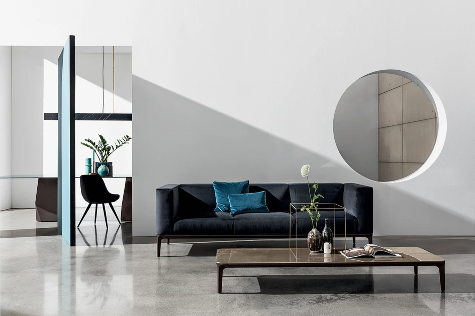 Creative director, Gianluigi Landoni, has overseen Sovet’s development of new product families, including seating and lighting, with a view to creating what he calls a ‘new culture of living’