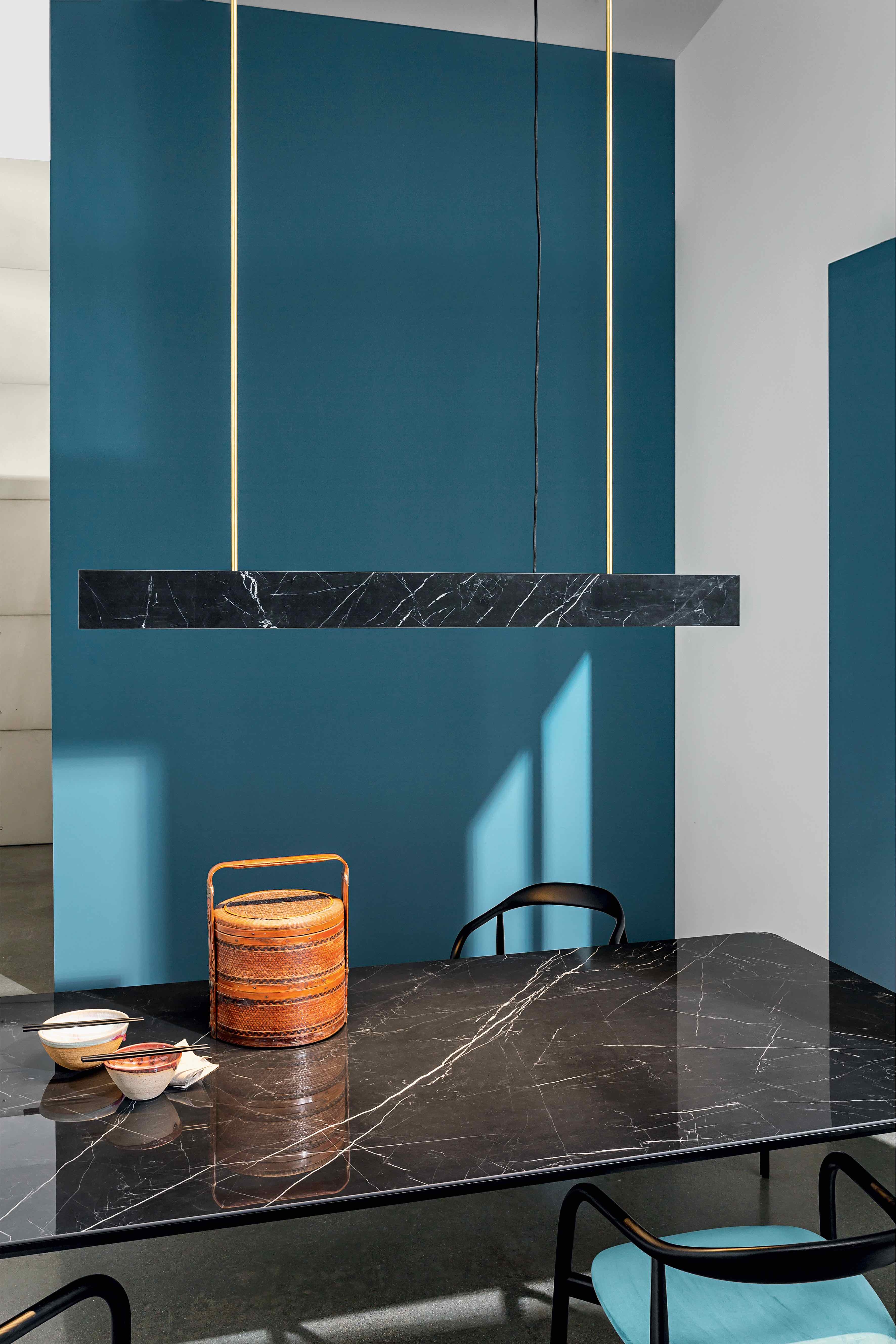 Sovet’s broadening portfolio of products now includes versatile lighting; the Traled family of wall and pendant lamps is strikingly minimal in form but expresses its personality through its textured finishes