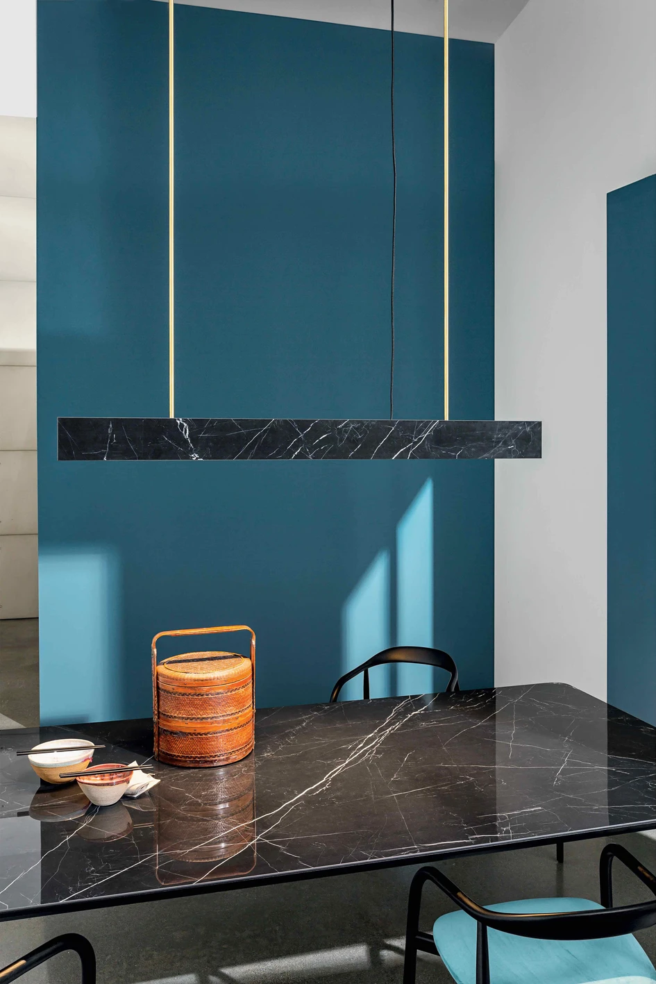 Sovet’s broadening portfolio of products now includes versatile lighting; the Traled family of wall and pendant lamps is strikingly minimal in form but expresses its personality through its textured finishes