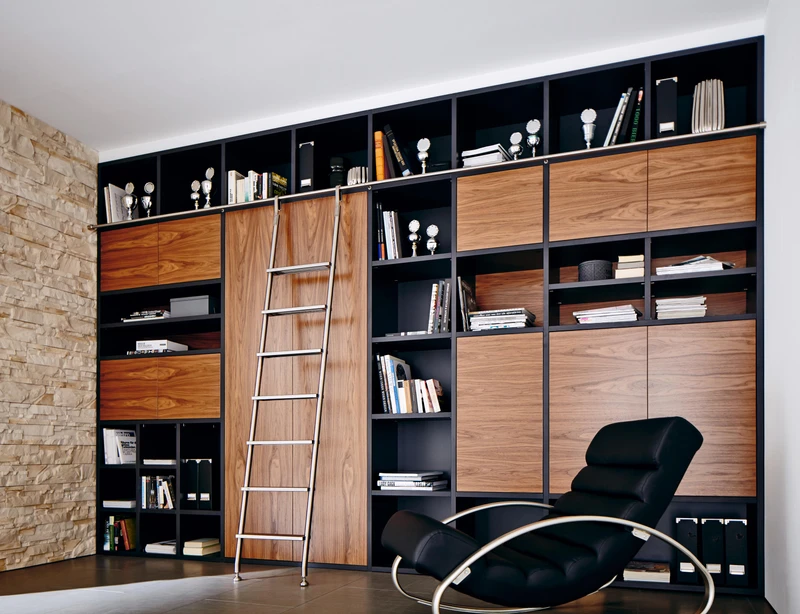 Architectural ladders can utilise ceiling height with access to more storage or living space