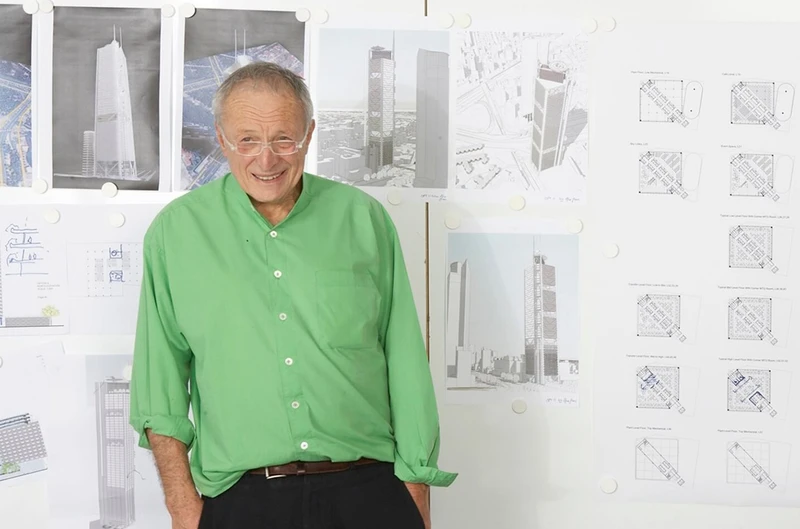Pritzker Prize-winning architect Richard Rogers' renowned projects include the Millennium Dome and the Lloyd's of London building. Photo: Rogers Stirk Harbour + Partners LLP