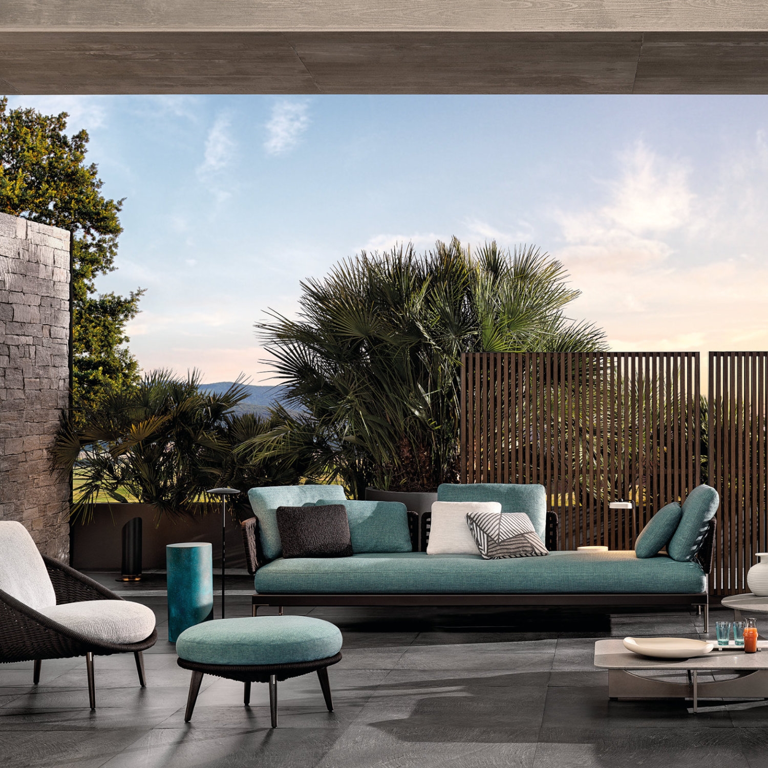 Read story Minotti brings indoor comfort outside