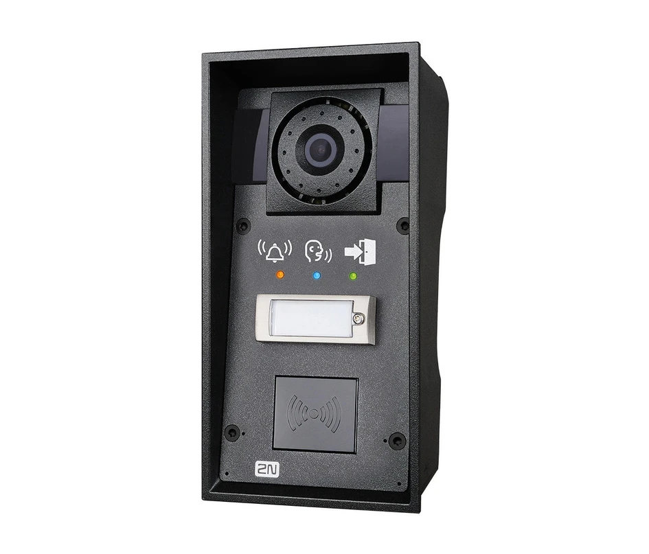 Die unhackbaren IP-Force-Sprechanlagen von 2N Telekomunikace bieten eine einfache und sichere Methode, den Haus-Einlass zu reglementieren