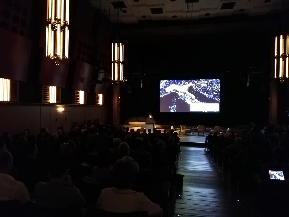 Michael Obrist at TURN ON 2019. Photo: Ulrich Dertschei