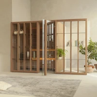 Yoku’s design includes shelving that can be positioned in a number of different ways and serves to tie the structure visually into the space