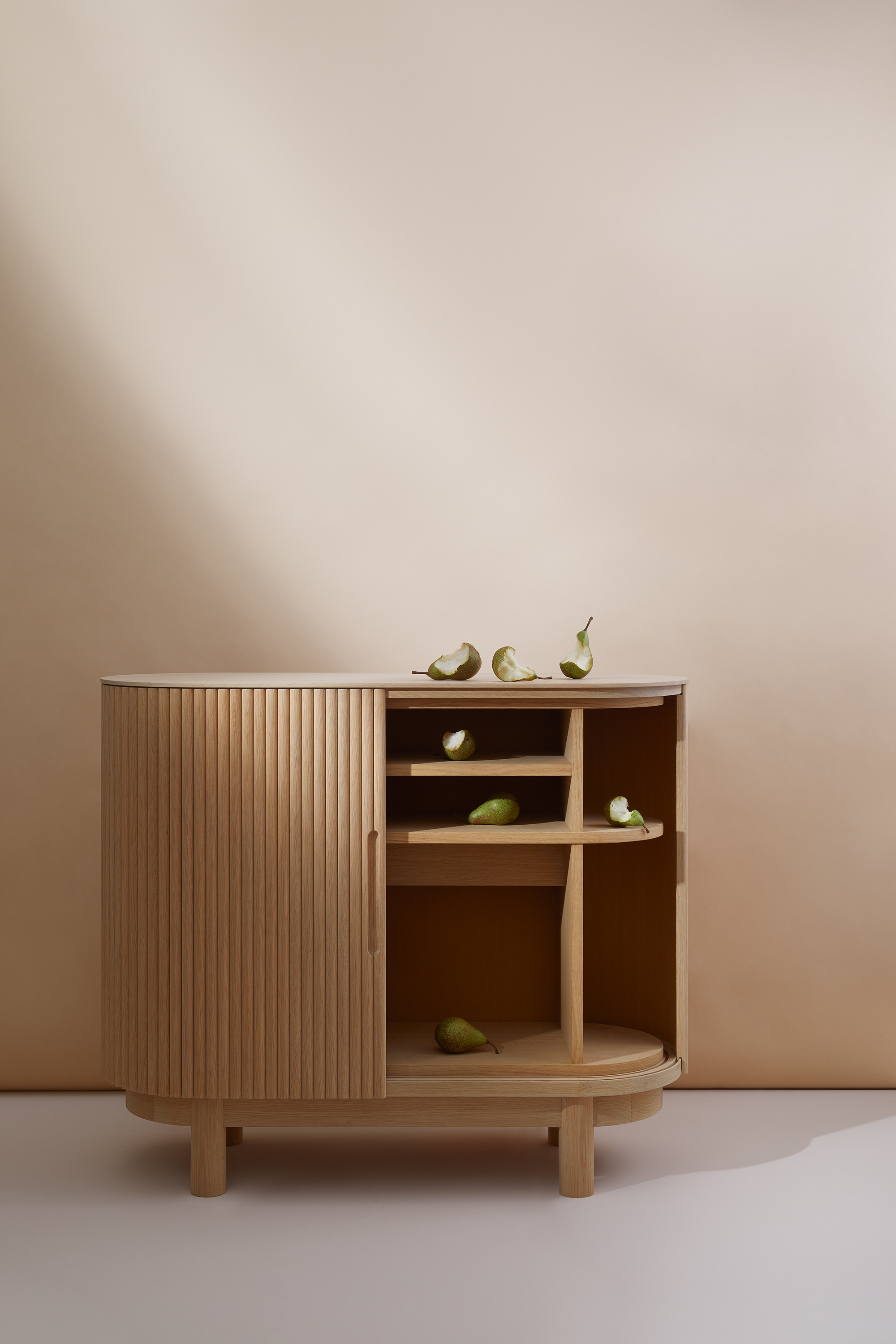 Nicolene van der Walt's No.4 Cake Stands (top), No.2 Serving boards (middle) and No.1 Sideboard (bottom). Photos: Anne Deppe