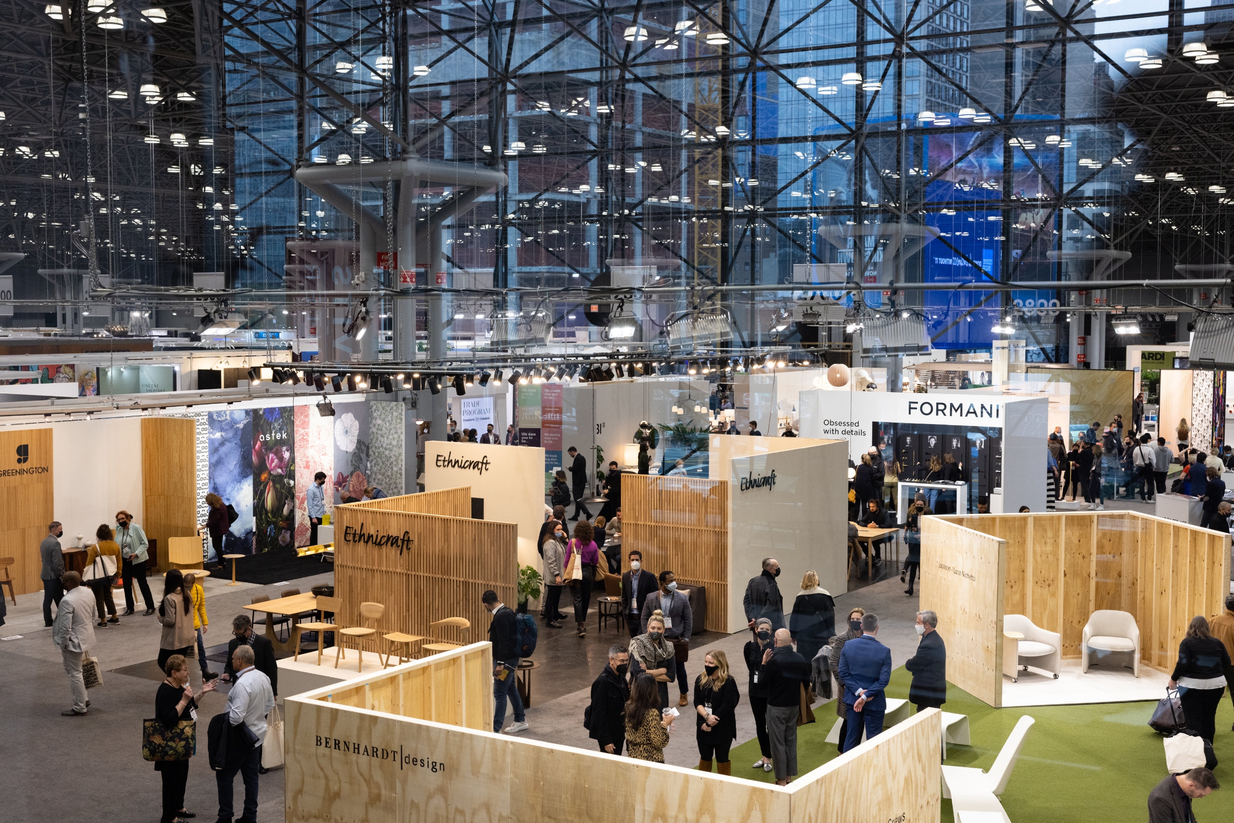 The International Contemporary Furniture Fair (ICFF) and WantedDesign Manhattan will take place at the Jacob K. Javits Convention Center in New York from 15 to 17 May 2022