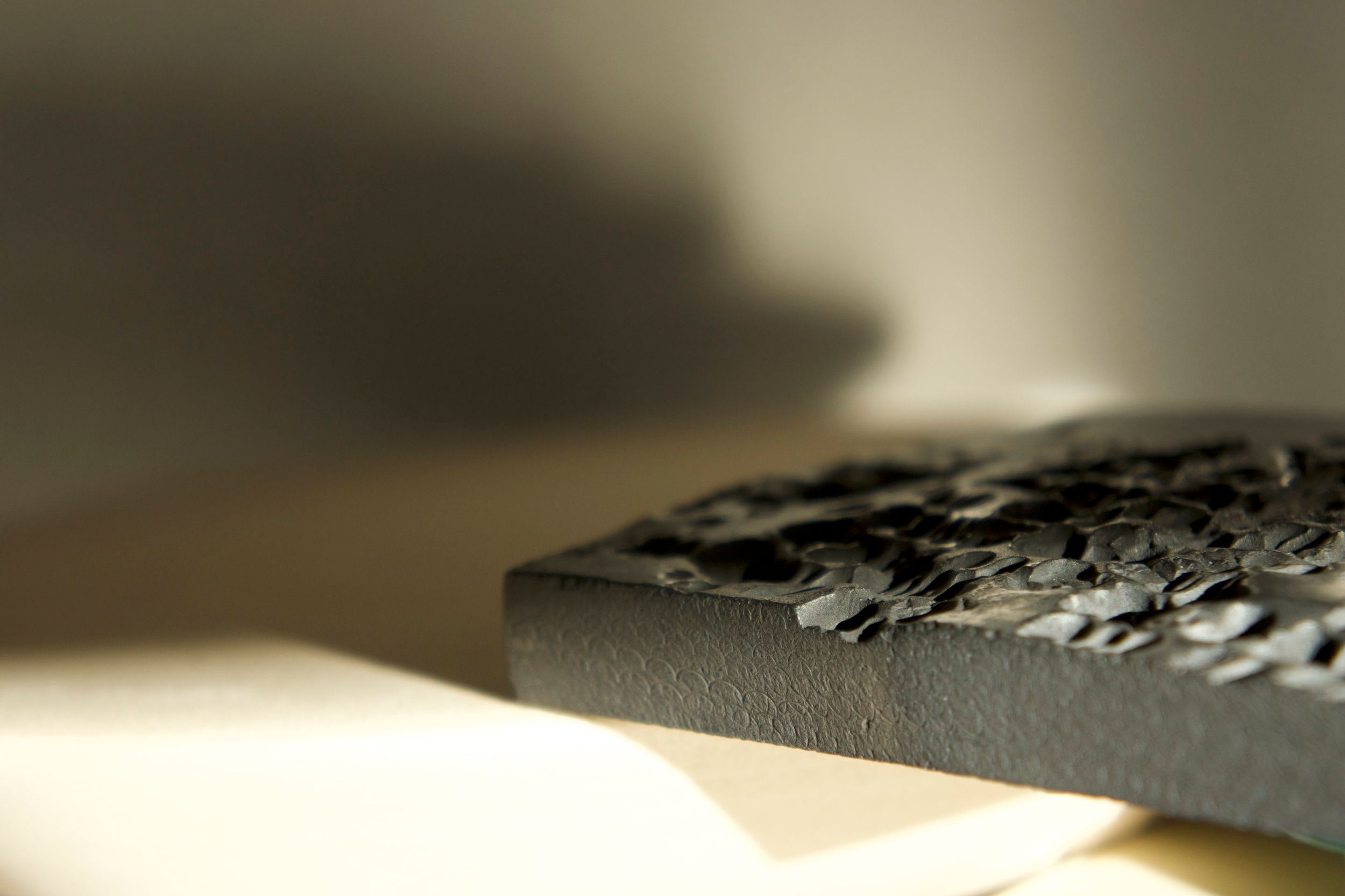 The influence of nature not only on design but on wellbeing also comes into focus at ICFF and WantedDesign Manhattan. Shown here, nature-inspired creations from Brooklyn's Concrete Poetics (top) and Mexican tile designer, Alfonso Verduzco