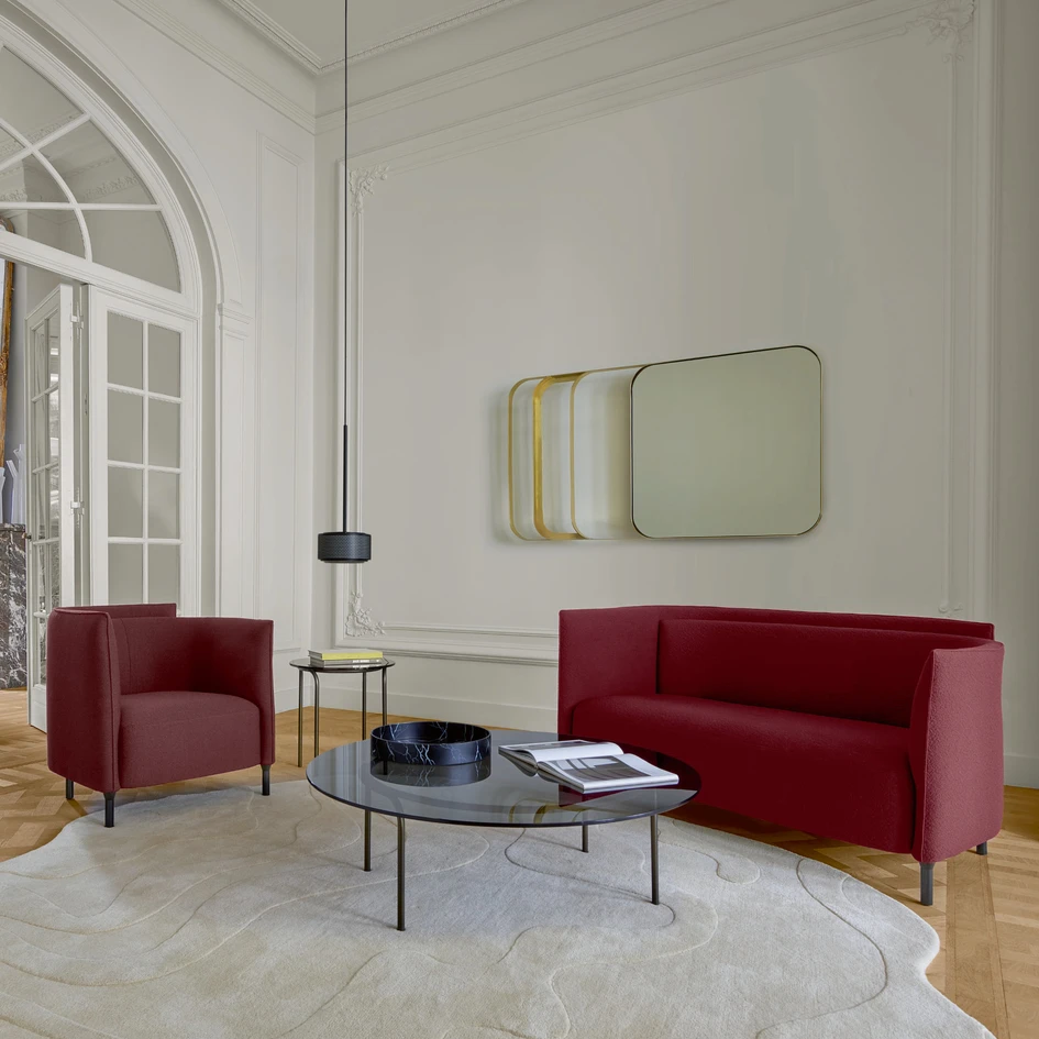 Together with sponsors that include Bend Goods (Loop Lounge chair pictured, top) and Ligne Roset (bottom), Rodolfo Agrella will explore the theme of indoor-outdoor living at Wanted Interior's The Lounge