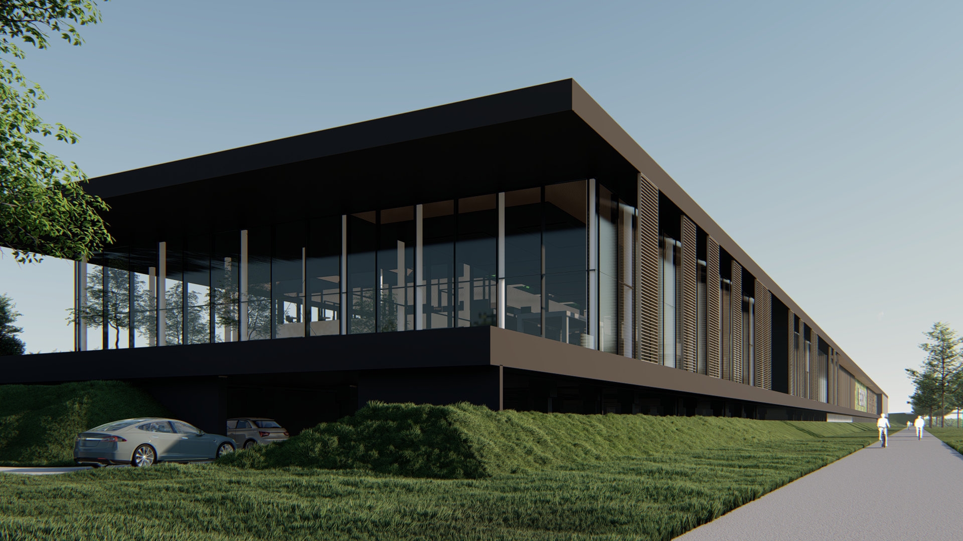 The new NOA outdoors experience centre is still under construction and will open in October 2022. The site will be host to professionals from the design, architecture and building community who wish to meet and discover in an inspiring environment 