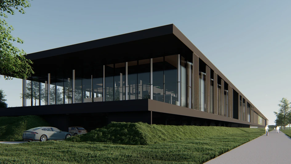 The new NOA outdoors experience centre is still under construction and will open in October 2022. The site will be host to professionals from the design, architecture and building community who wish to meet and discover in an inspiring environment