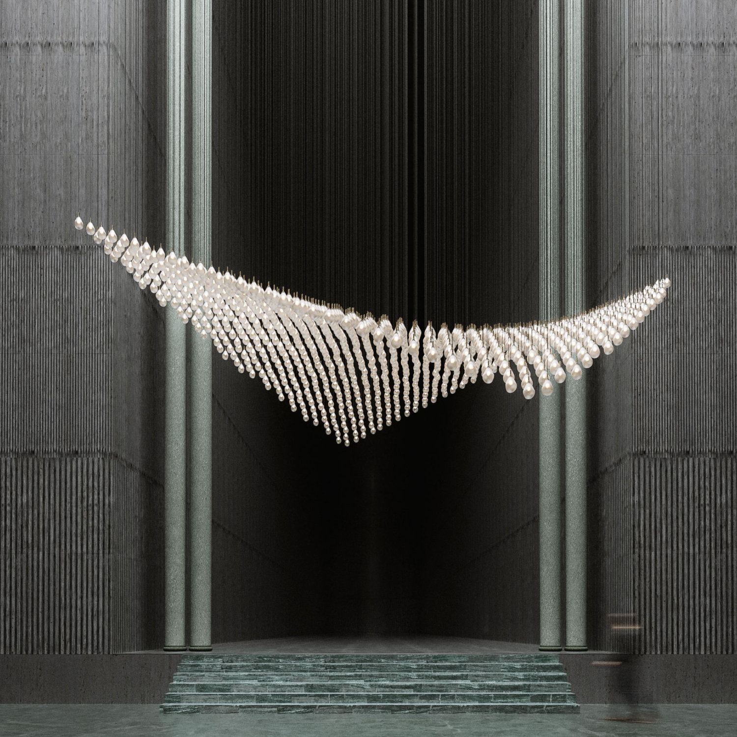 Read story Hypnotising glass light constellations from BOMMA