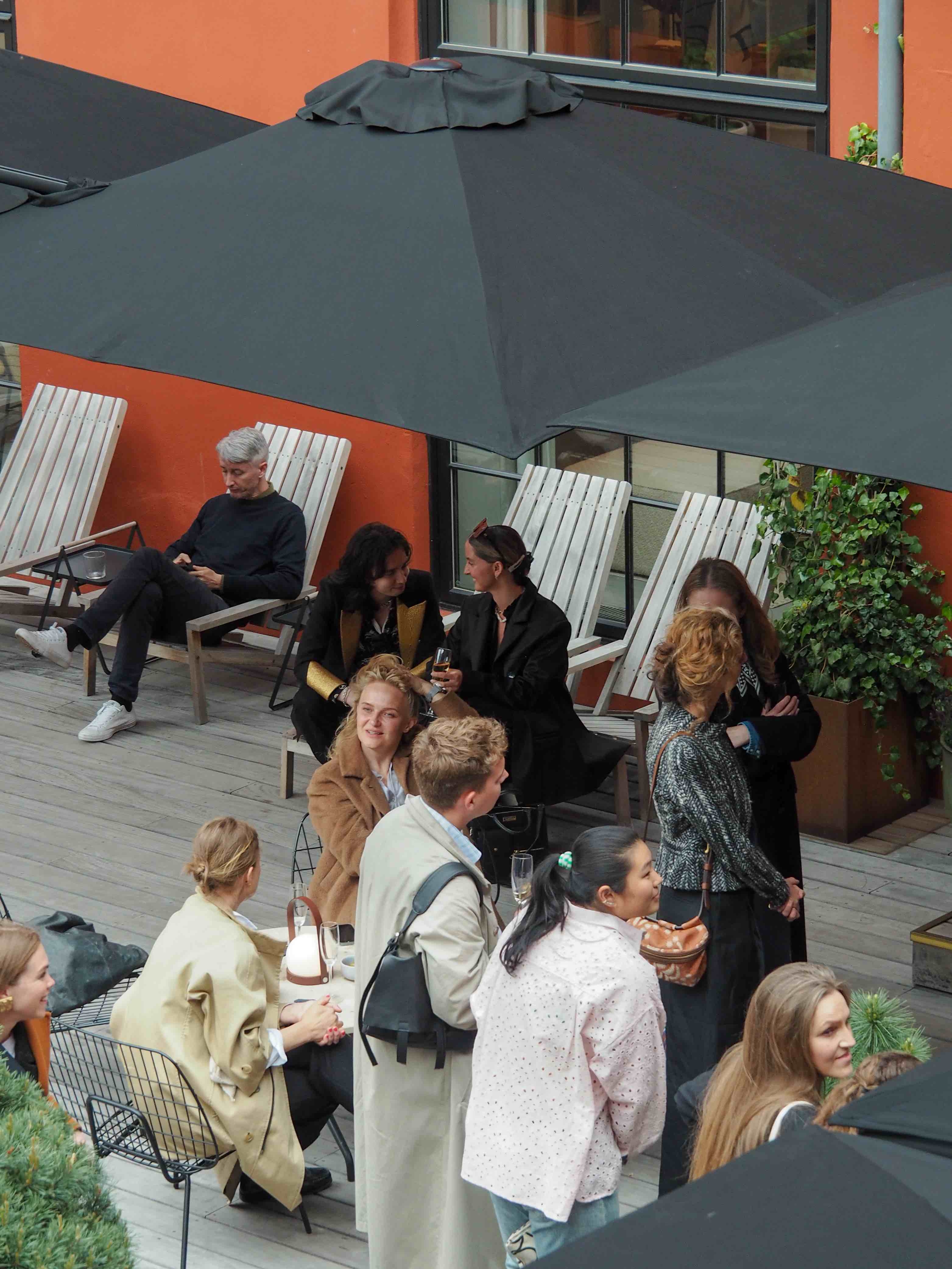 Pictured here, The Audo is a hybrid social space – a boutique residence, restaurant, café, concept shop, material library, work and event space – in Copenhagen, conceived and designed by MENU as a creative space and testbed for ideas