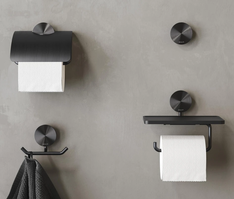 Geesa’s latest family of fixtures is Opal. Slim in profile and featuring graphic circles and lines that compliment modern schemes, it offers a vast choice of functions and finishes