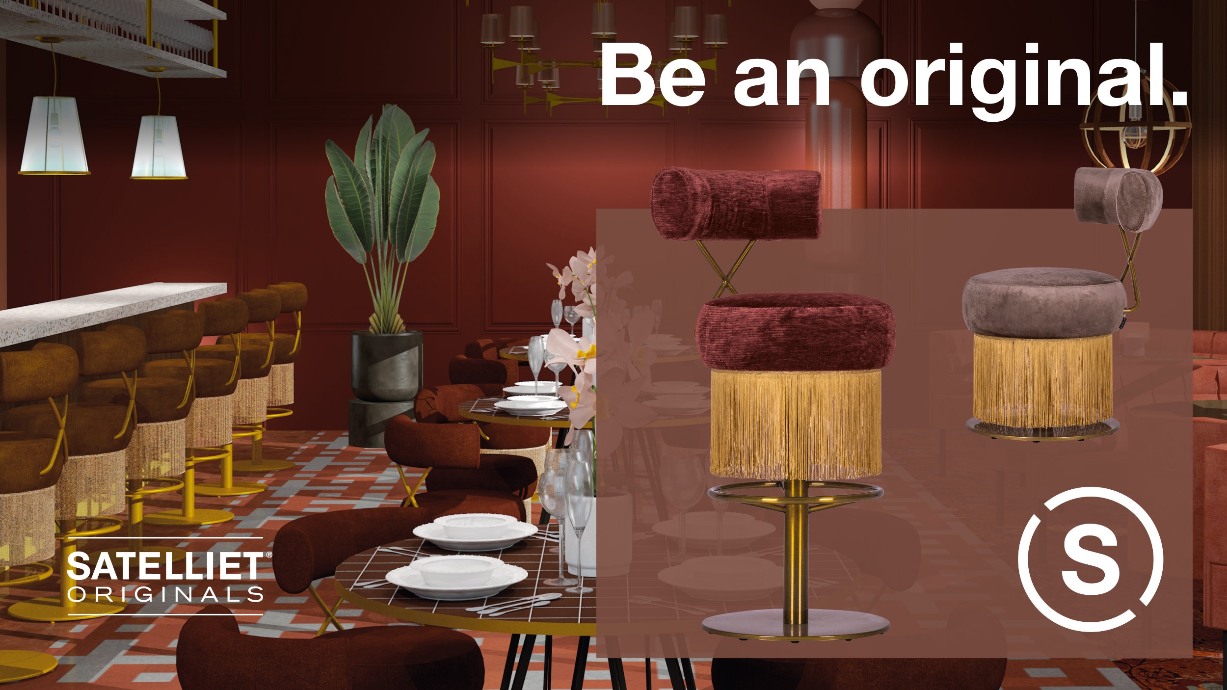 'Be an original' is the slogan of Dutch furniture brand Satelliet Originals and embodied in fun yet functional contract collections that celebrate the daring and unique