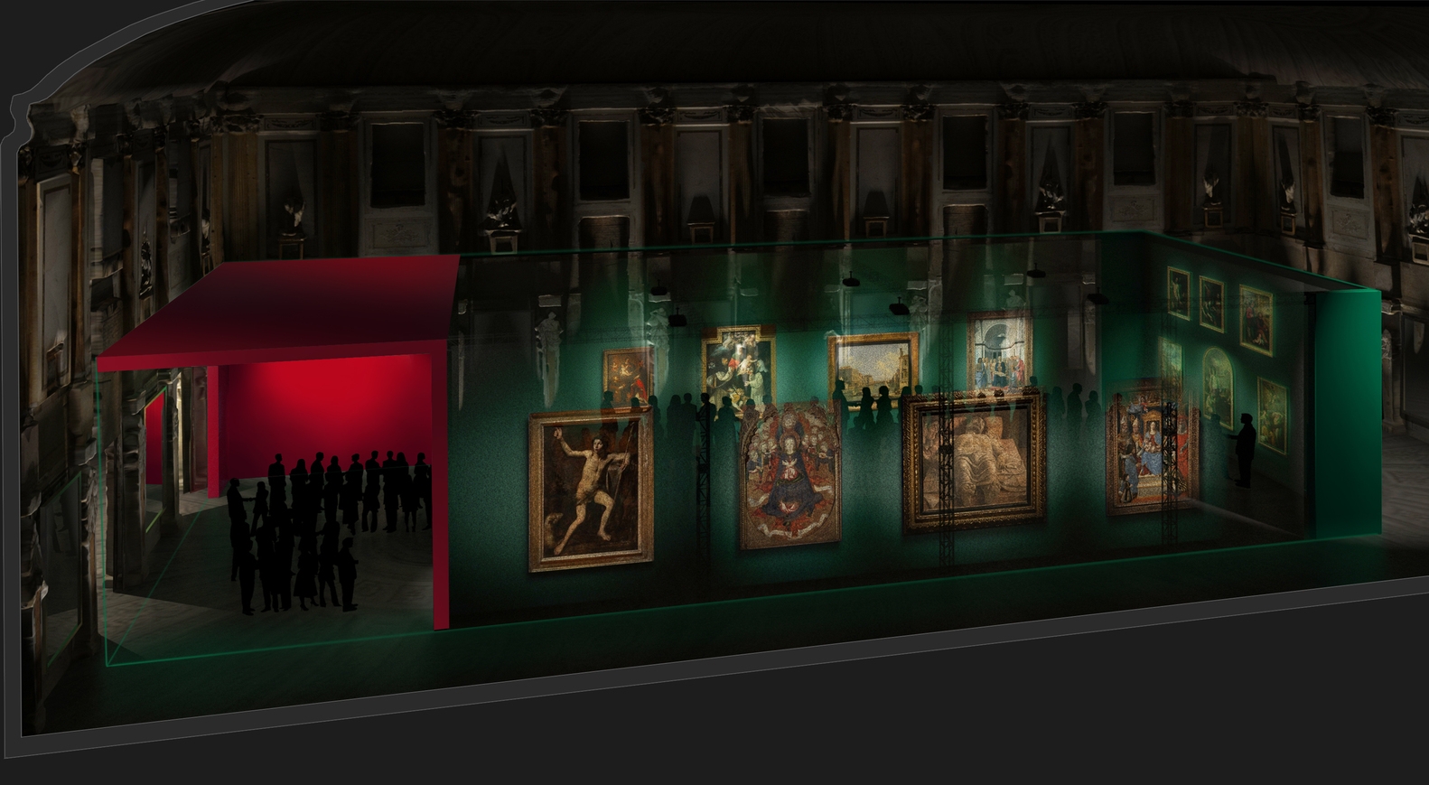 La Scatola Magica Rendering. Image © La Scatola