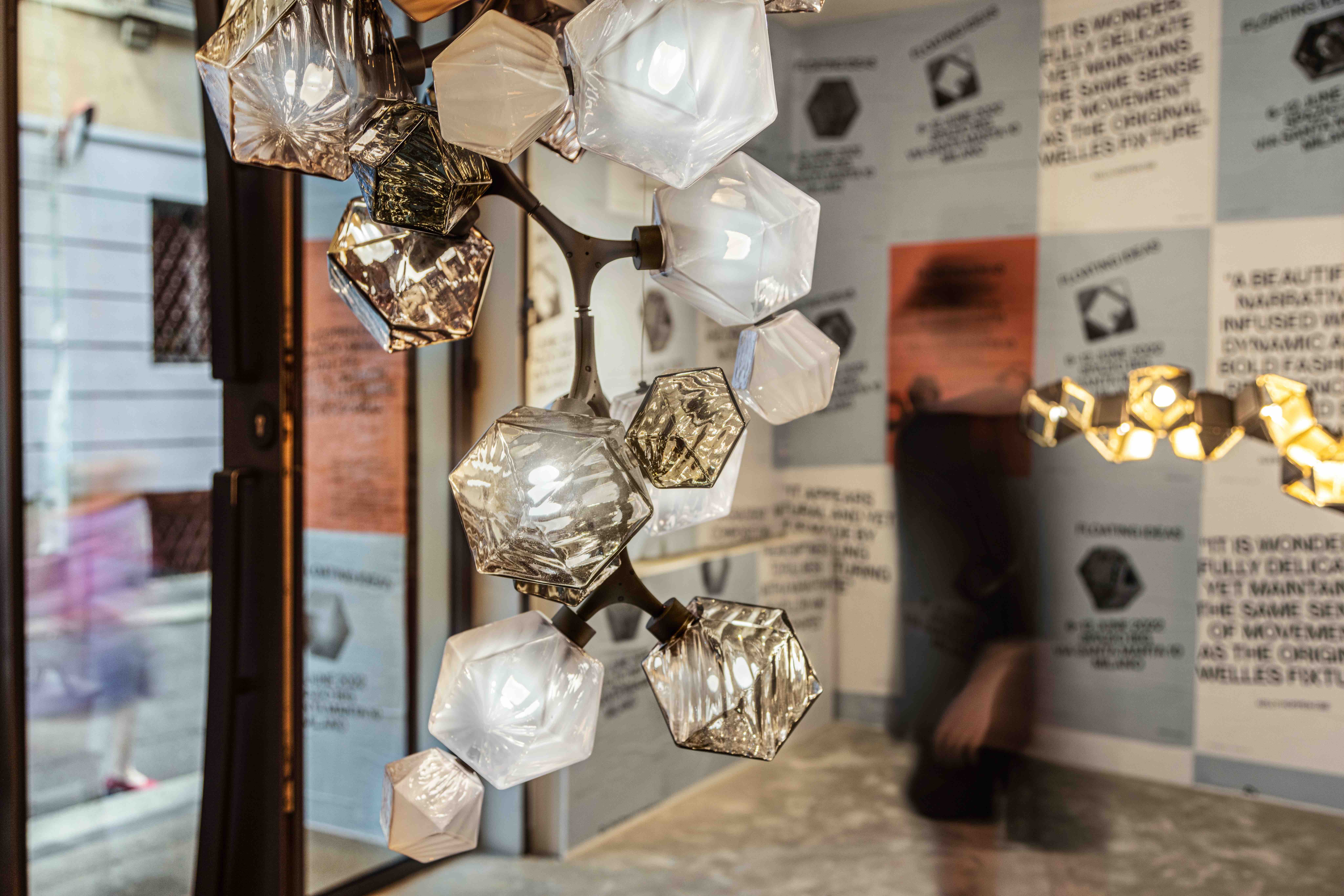 Gabriel Scott founder, Scott Richler, set up shop in 2012 with the idea of creating an architect-pleasing furniture collection which would be infinitely customisable. The Welles chandelier is a key piece