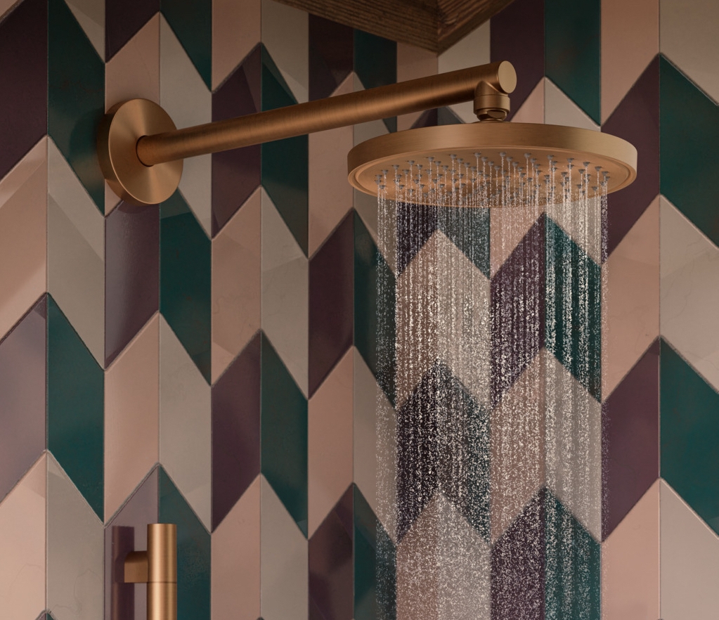 The AXOR Conscious Showers series is specifically designed with a highly efficient distribution system, ensuring a soothing cleanse with water consumption under six liters per minute