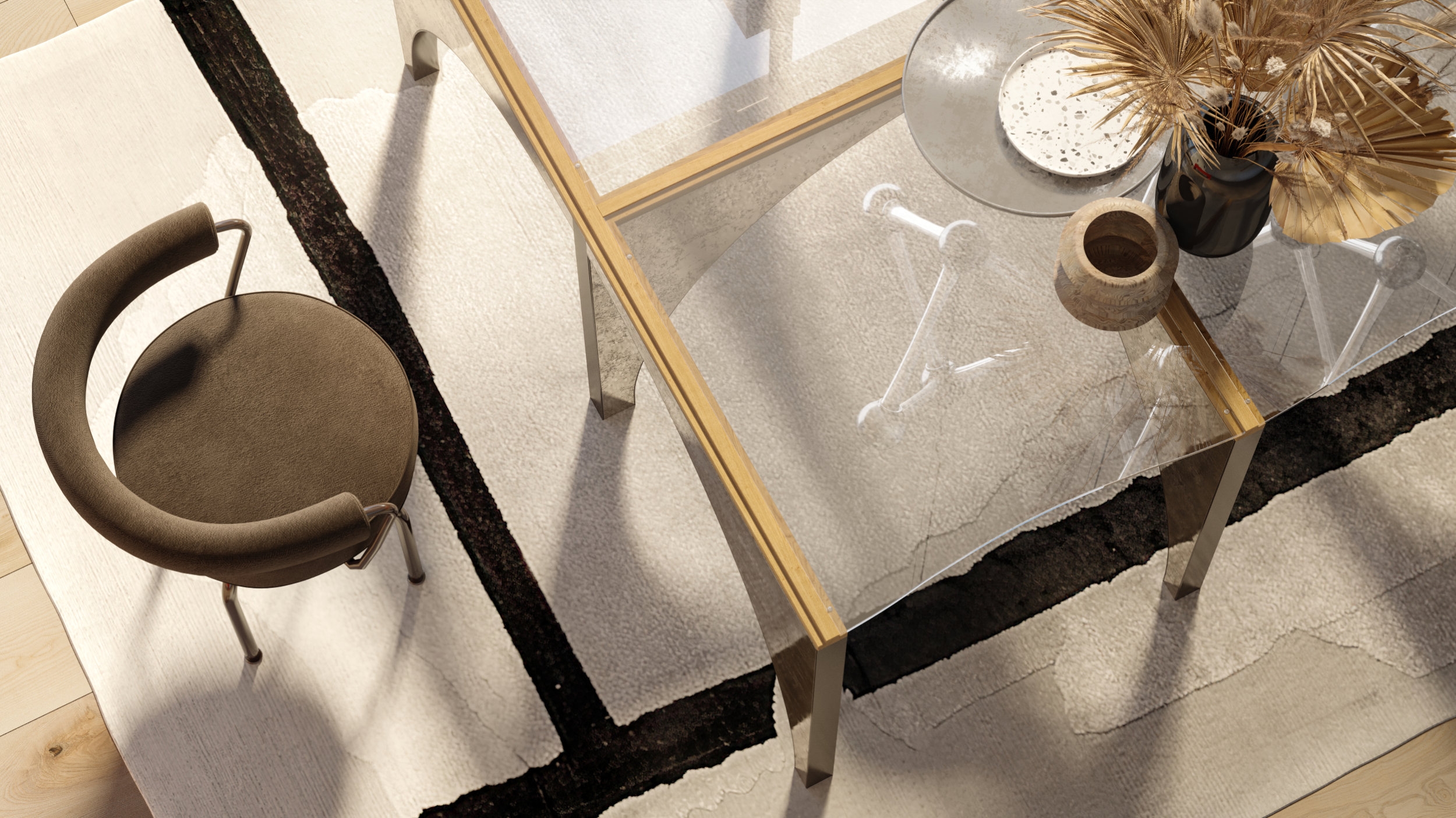 Mirage, one of the world’s leading and most innovative makers of porcelain stoneware, worked with Italian architect and designer Andrea Boschetti to create EpicArc