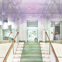 The entrance to the head office of Maria Nila in Stockholm, Sweden, by ASKA leaves a lasting first impression. Photo: Mikael Lundblad