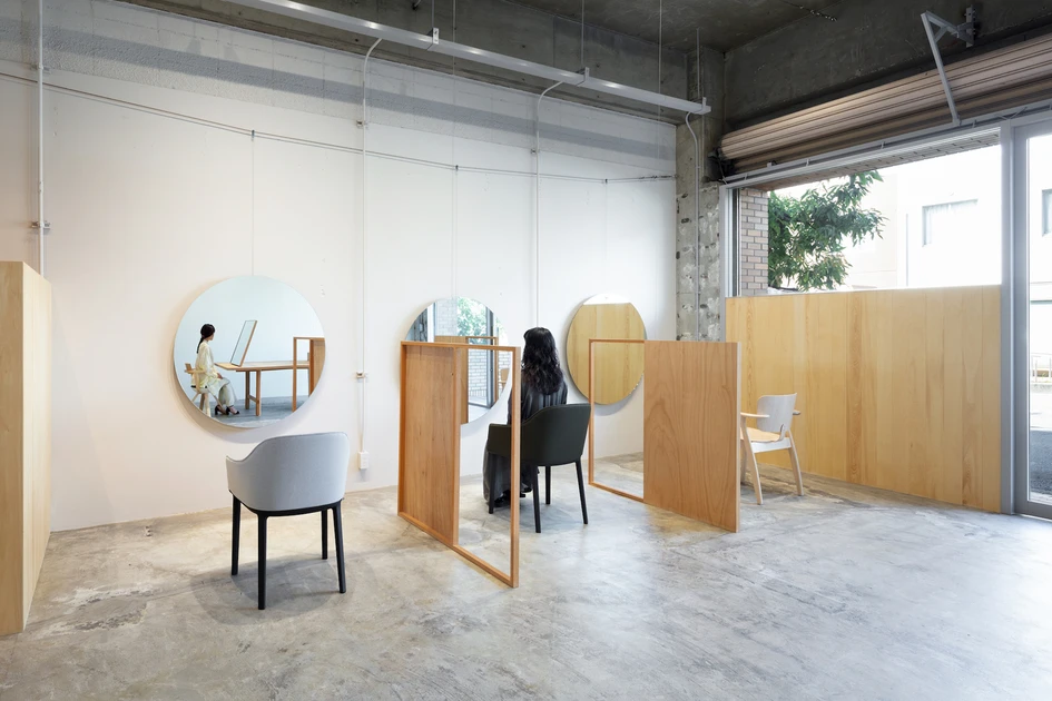 I woke up like this: effortless in the best sense, the design of Laughter Hair Salon in Shinagawa City, Japan, by SIDES CORE. Photo: Takumi Ota