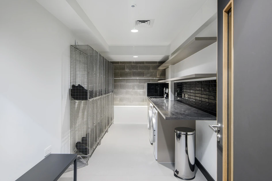 SpaceInvader’s transformation of One Piccadilly Gardens includes a redesign of the building’s upper-basement level into cycle storage and shower, locker and laundry facilities. Photos: Jill Tate