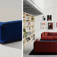 London-based studio Doshi Levien's new sofa Shaal matches cocooning comfort with modular flexibility thanks to its a supportive shell and various configurations