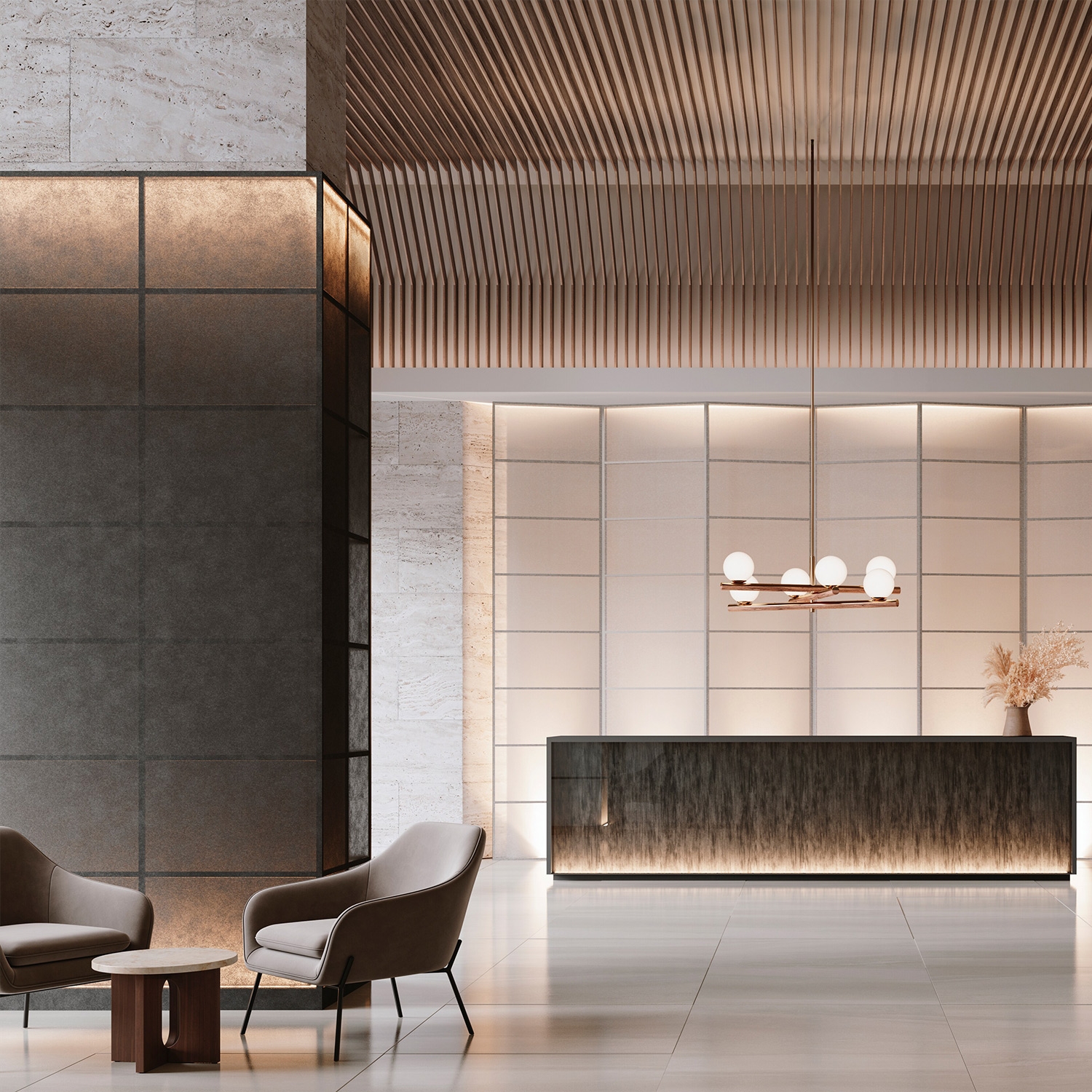 Leggi la storia 3M™ FASARA™ Glass Finishes brings new visual dimension to glass with 21 new patterns