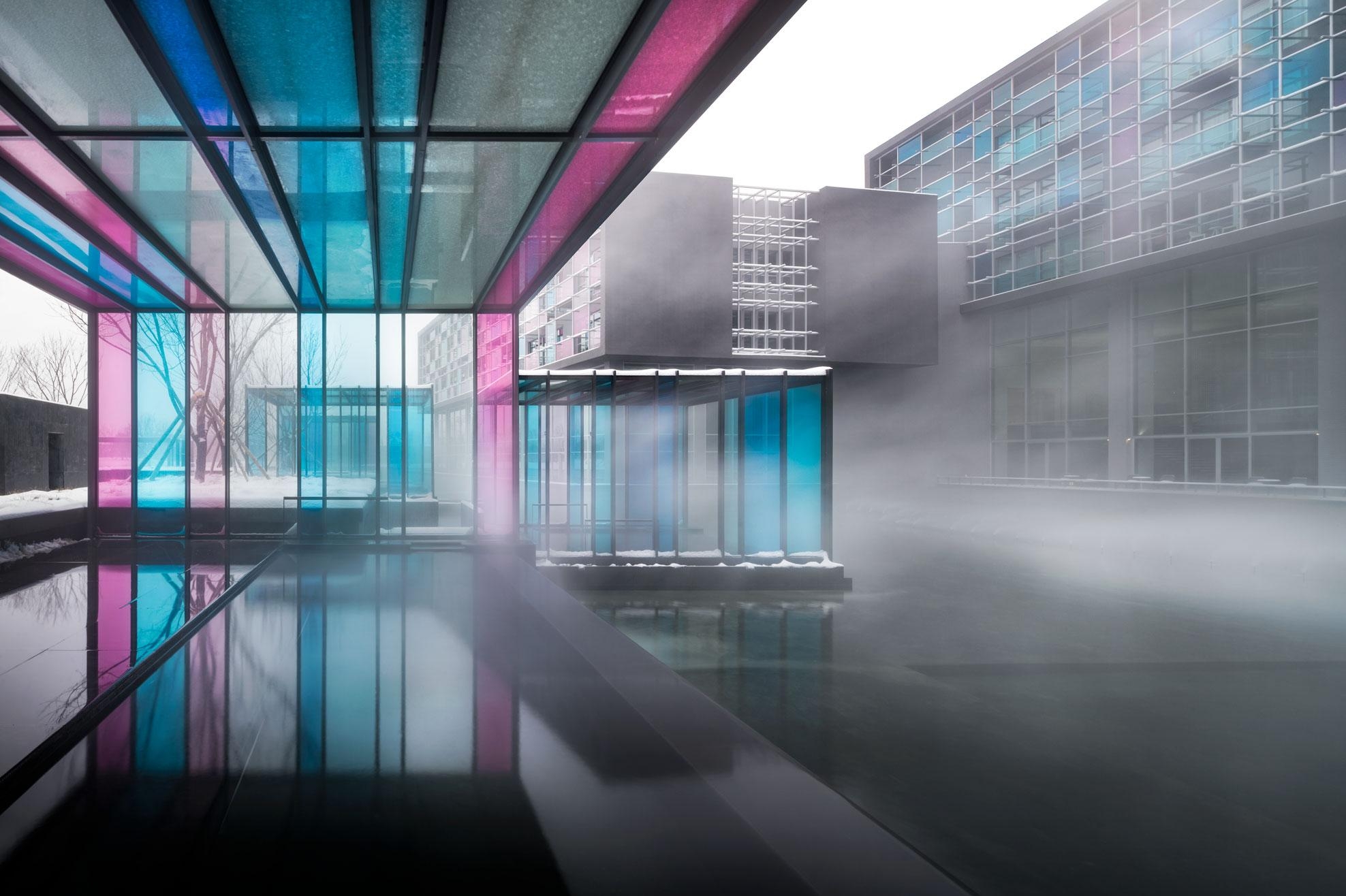 Honourable mentions of the WOCA also go to the Spanish city of Léon for its new underground rail line (top) as well as the Church of the Blessed Mary Restituta in Brno, Czechia (middle) and The Mist Hot Spring Hotel in Xuchang, China (bottom)