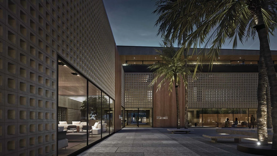 The Minotti Pavillon has been designed with a universal approach, it offers an overview of sophisticated spaces, transforming the brand vision into something tangible, by exploring new creative horizons