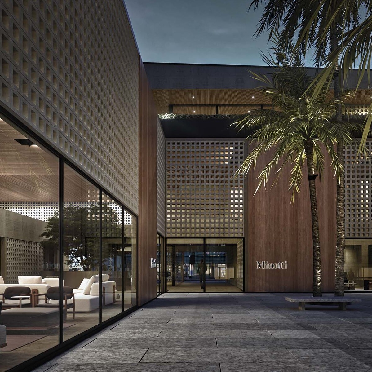 Read story Minotti's virtual pavilion to explore future living trends