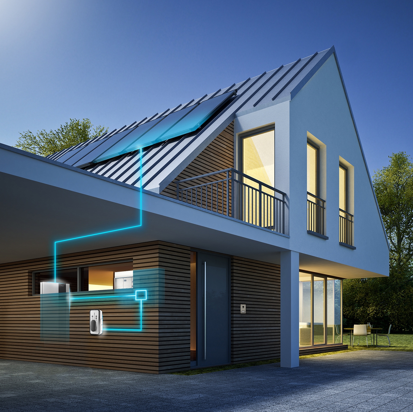 Read story Optimising consumption with Hager's new energy management system flow