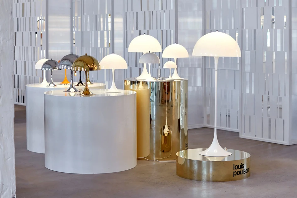 The Golden Age of Danish design produced much of the 20th century’s most iconic furniture and lighting. Photos: Christian Møller Andersen (top), Louis Poulsen (bottom)