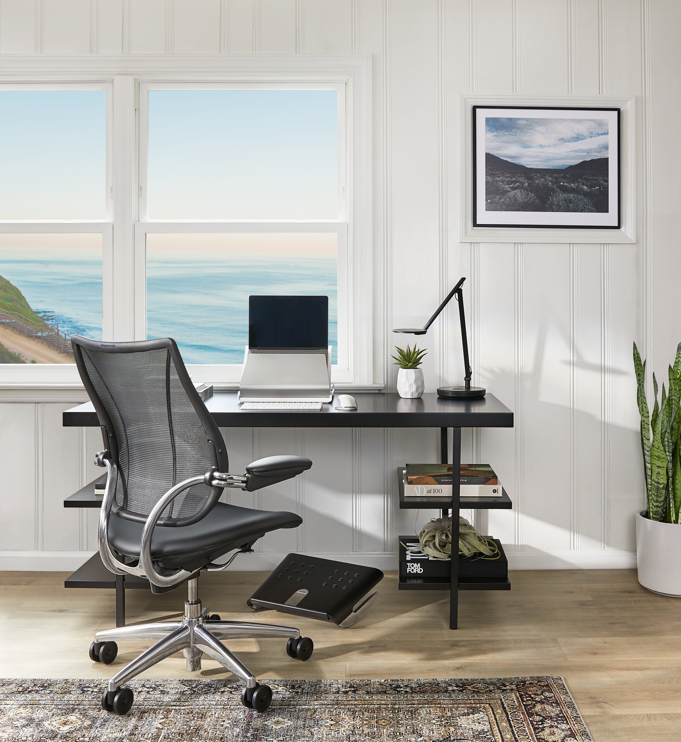 The earlier Liberty Ocean task chair also carries a net positive certification, proof it plays a small role in reversing climate change. All while serving as a highly ergonomic office chair