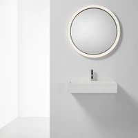 Emitting light from all around its wide circumference, the TR Moon light from Insolit with integrated mirror eradicates hand shadows