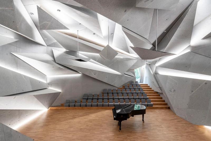 Triangular Auditorium The science of acoustic design making auditorium architecture worth ...