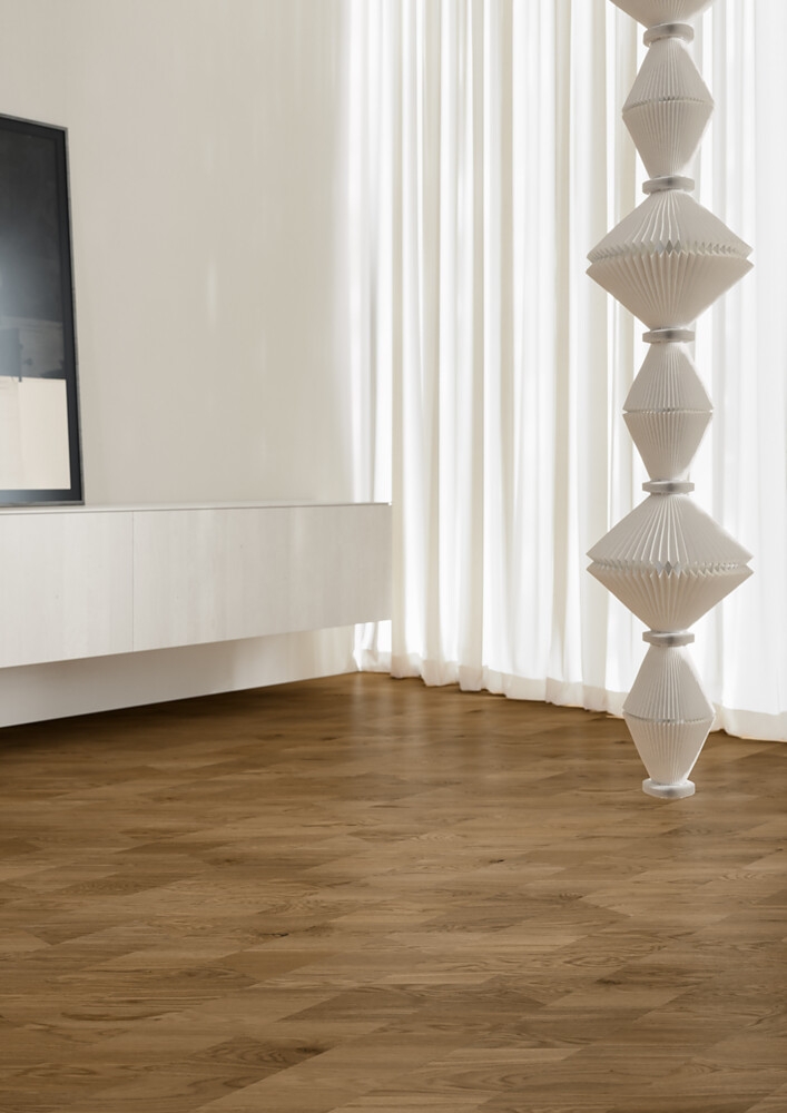 The flooring collection offers mesmerising aesthetics while providing high-performance and durability