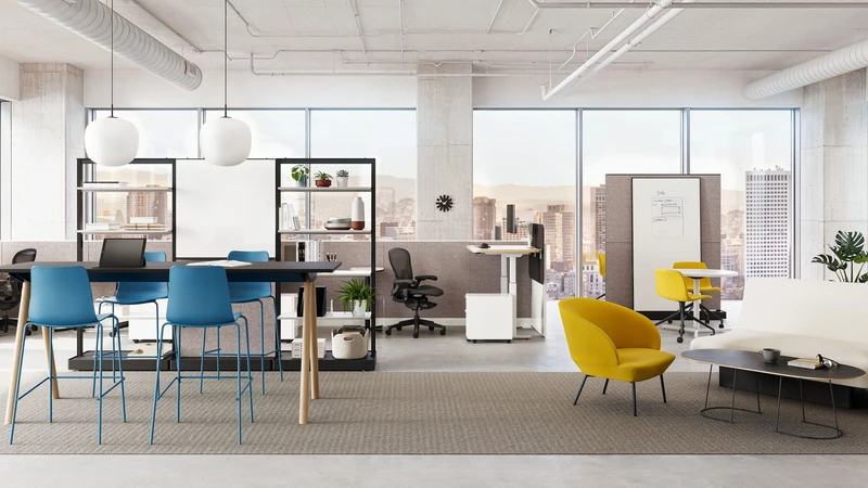 Designing for wellbeing in the workplace strengthens employees by fostering inclusivity, supporting comfort, and encouraging participation