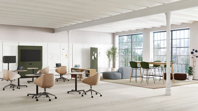 Creating adaptable and inspiring workspaces, MillerKnoll’s 'Design with Impact' fosters innovation and wellbeing in the workplace