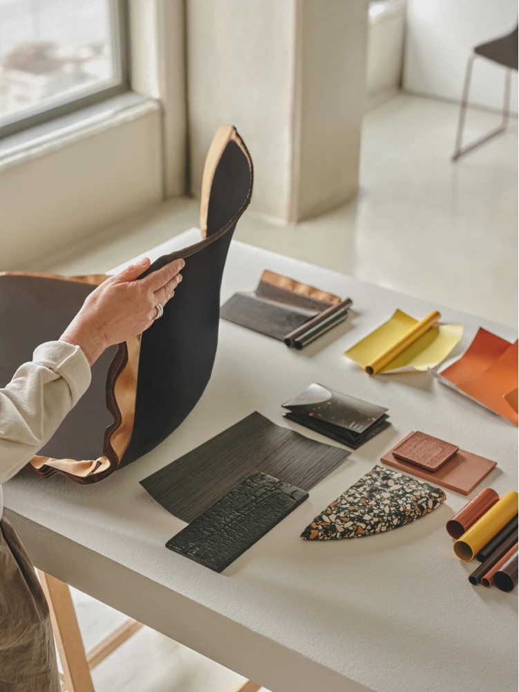 Extensive testing and refinement of the chair and materials used ensure a high-quality product. Photo: Salva Lopez