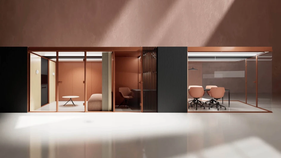 With its modular design, the Eden Pod System can be effortlessly tailored to fit any interior layout, adapting seamlessly to different workplace requirements