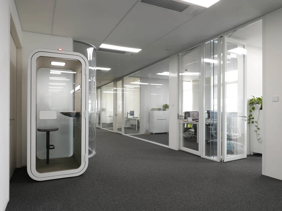 Dancoo’s smart pods provide a quiet, private space for employees to focus effectively