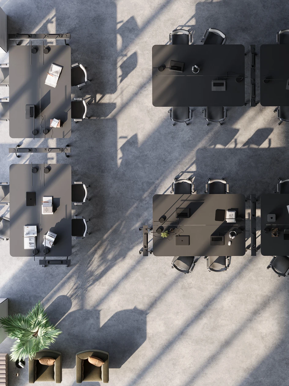 HOWE designs adaptive, multi-functional office furniture tailored for today’s dynamic working environments