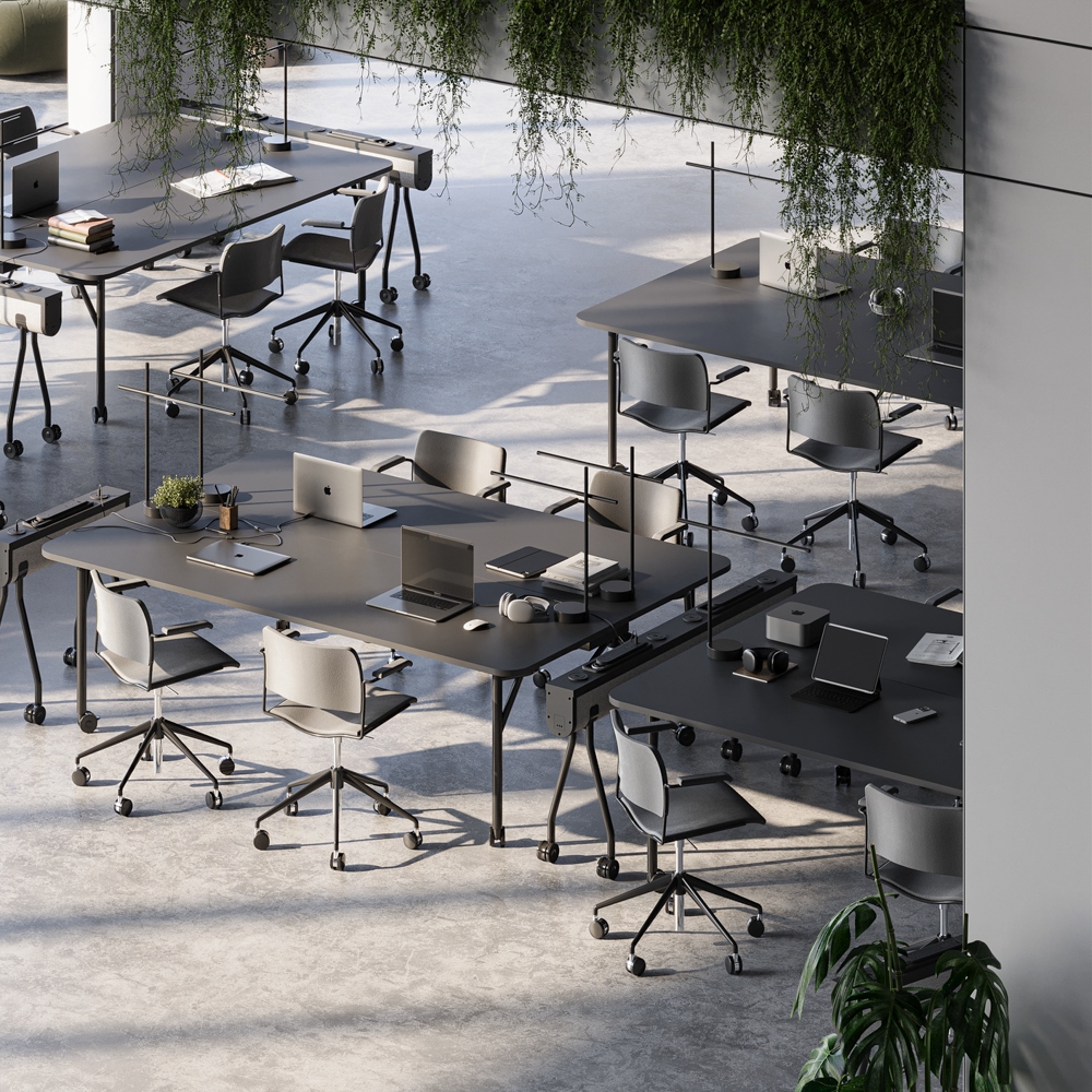 Read story Folding into possibilities with HOWE’s office surfaces