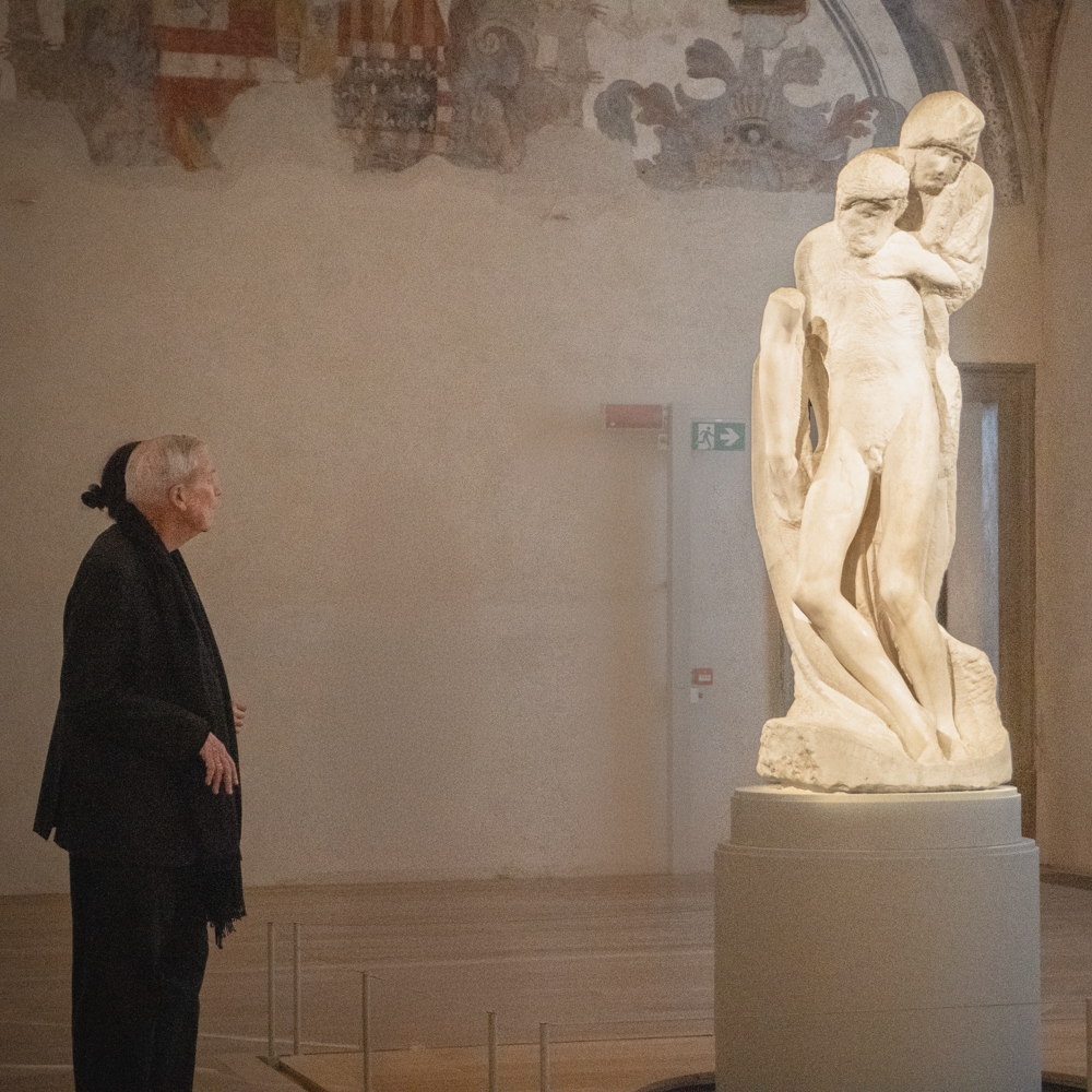 Read story Michelangelo’s masterpiece in a new light: Robert Wilson’s tribute at Salone de Mobile 2025