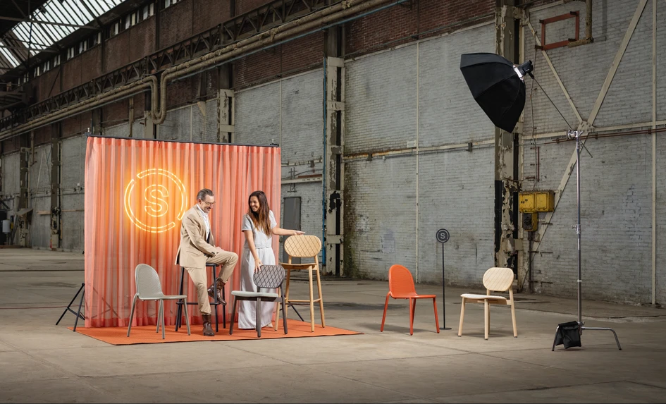 Bold designs, such as the Chester chair by Elise Luttik, define the Satelliet Originals collection