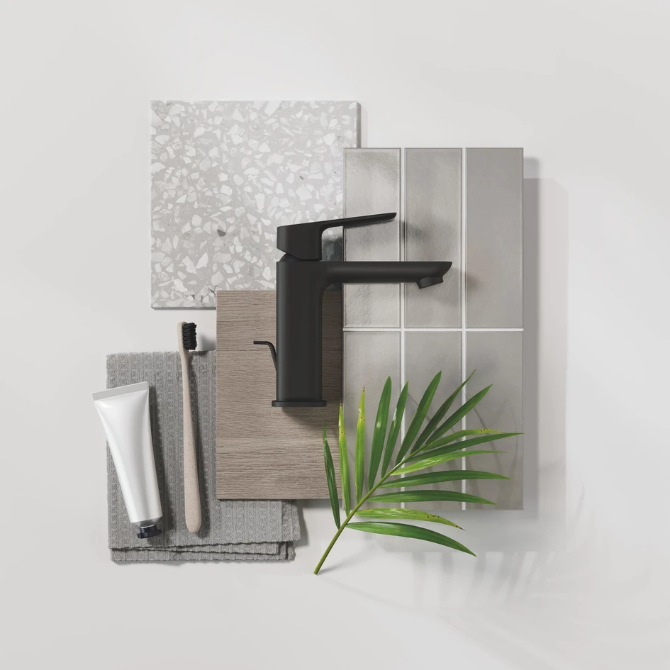 With its minimalist aesthetics, the Cubeo collection adds subtle elegance to bathrooms, enhancing the space’s overall harmony without overpowering its design